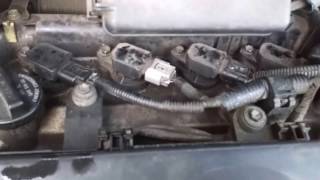 Changing spark plugs in a 1st generation Prius, gen1, 2000, 2001, 2002, 2003