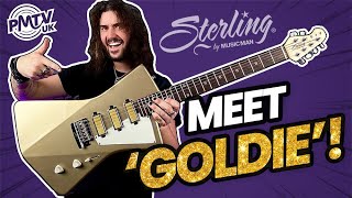 Video thumbnail for St Vincent's STUNNING 'Goldie' Sterling By MusicMan Signature Guitar! by PMTVUK