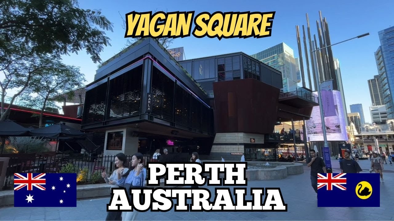 Discover a captivating stroll around Yagan Square.
