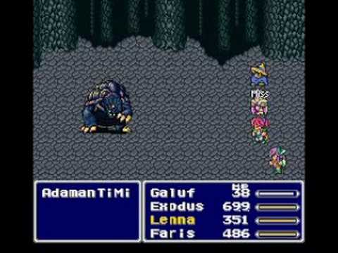 FF5 SNES (Battle with Adamantimi)