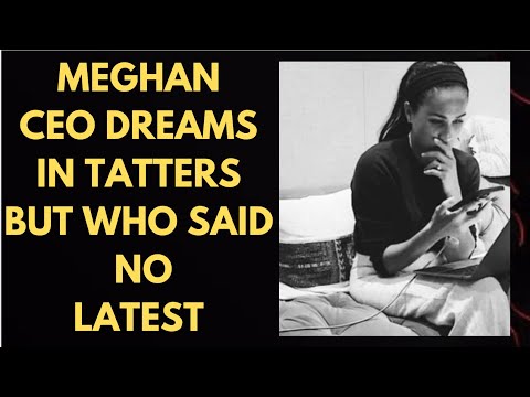 MEGHAN ARO CEO DREAMS IN TATTERS AFTER THIS REJECTION? LATEST #meghan #meghanmarkle #royal