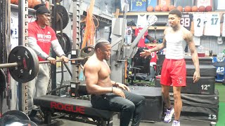 Working Out With NLE CHOPPA (HILARIOUS)