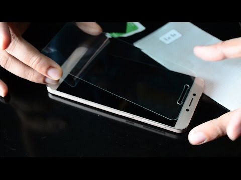 How to apply tempered glass screen protector