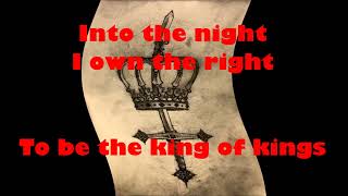 011 King of Kings Lyrics by Manowar 1080p
