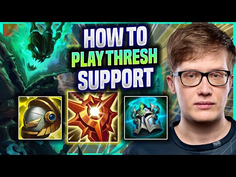 LEARN HOW TO PLAY THRESH SUPPORT LIKE A PRO! - MSF Vander Plays Thresh SUPPORT vs Pyke!  |