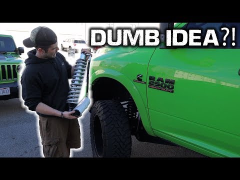Putting a FORD Lift Kit on my RAM