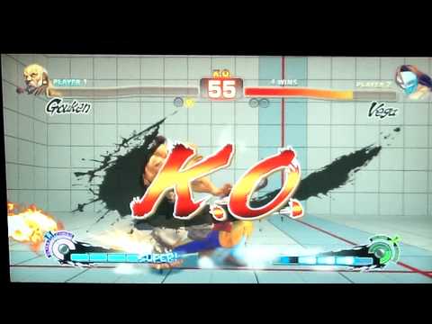 WNF Street Fighter 4 AE Veloc1raptor (Gouken) vs Chirs King (Claw)