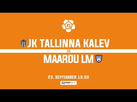 JK TALLINNA KALEV - MAARDU LINNAMEESKOND, ESILIIGA 23. voor