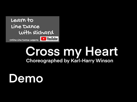 FREESTYLE IMPROVER LINE DANCE - Cross my Heart