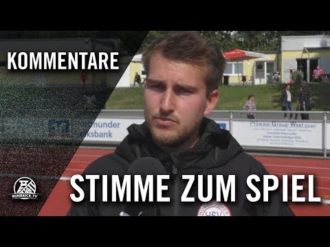 Die Stimme zum Spiel | Hombrucher SV U17 - Borussia Dortmund U16