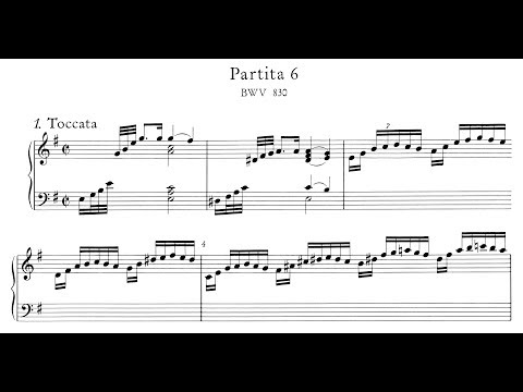 Bach: Keyboard Partita No.6 in E Minor, BWV 830 (Anderszewski, Levit)