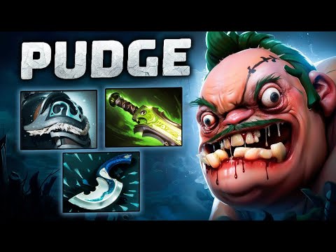 32 Kills Pudge Shiva + Ethereal Blade One Shot Rampage Comeback 7.39e Dota 2