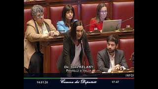 KELANY ATTACCA LA SINISTRA:"NON SI ERANO ACCORTI DELLA PERICOLOSITÀ DI HANNOUN? LI AVEVAMO AVVISATI”