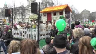 preview picture of video '[HD1080p50] St Patrick's Day Parade 2015, Belfast, Northern Ireland'