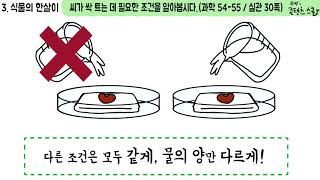 과학 4학년 1학기 3단원 4차시 영상(54-55p)