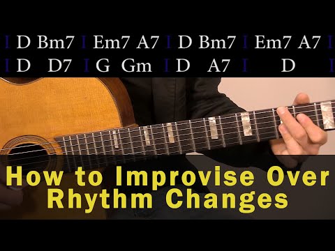 How to Improvise Over Rhythm Changes - Learn Jazz Guitar Soloing Online | GypsyAndJazz.com