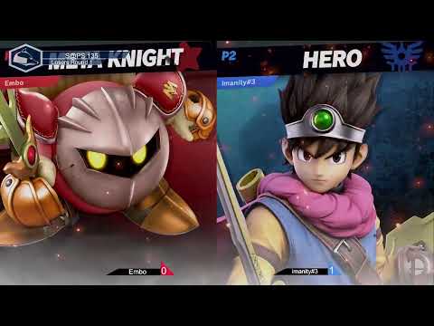 S@PS 135 Ultimate Singles - Embo(Meta Knight) vs Imanity #3(Terry) Losers R1