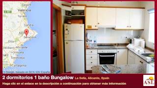 preview picture of video '2 dormitorios 1 baño Bungalow se Vende en La Sella, Alicante, Spain'