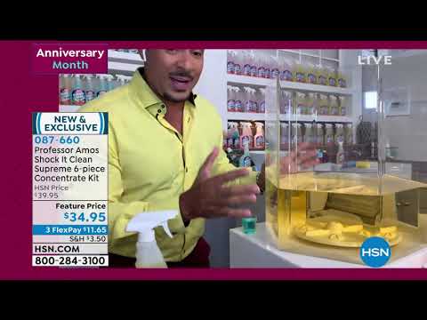 HSN | Professor Amos Cleaning Anniversary 08.30.2020 - 07 AM