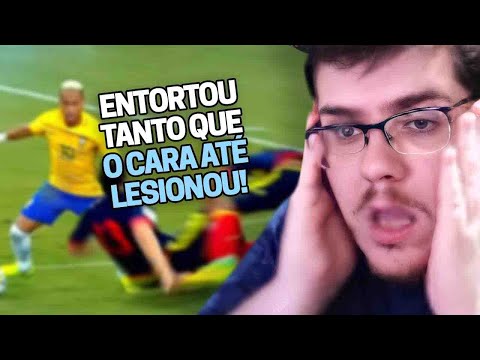 CASIMIRO REAGE: BRASILEIROS HUMILHANDO GRANDES JOGADORES GRINGOS | Cortes do Casimito