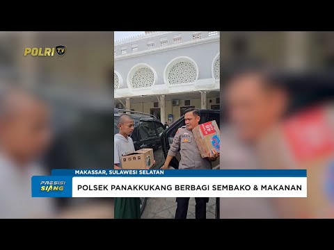 AIPDA MUH RAIS BERBAGI KEBAHAGIAAN DALAM PROGRAM ''SIKAMASEANG'' JUMAT BERKAH