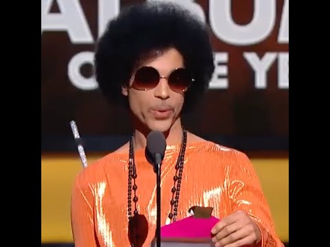 Prince Presenting an Award | 57th Annual Grammy Awards on February 8, 2015