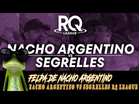 Felpa de Nacho Argentino | Nacho Argentino vs Segrelles RQ League Semifinales Votación