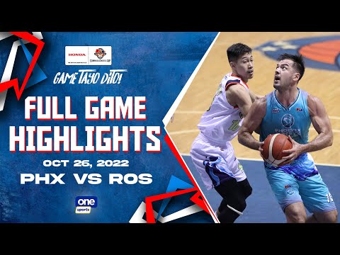 Phoenix vs. Rain or Shine highlights | Honda S47 PBA Commissioner’s Cup 2022 - Oct. 26, 2022