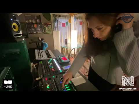 Rebecca Goldberg Live Techno Stream for Man vs Maschine / DUVHS