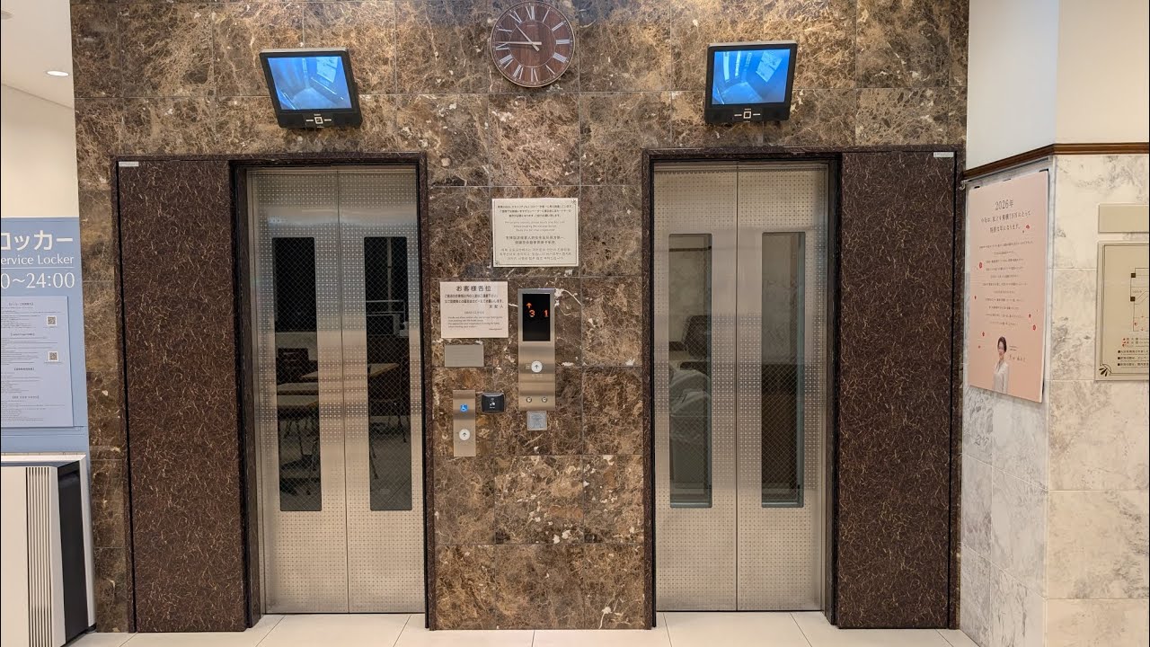 (245)東横INN立川駅北口のエレベーター