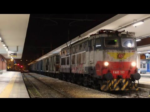 E 655 202 sul MRS Roma Smistamento Bari Lamasinata in arrivo a a Benevento