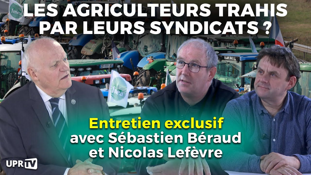 Les agriculteurs trahis par leurs syndicats ?