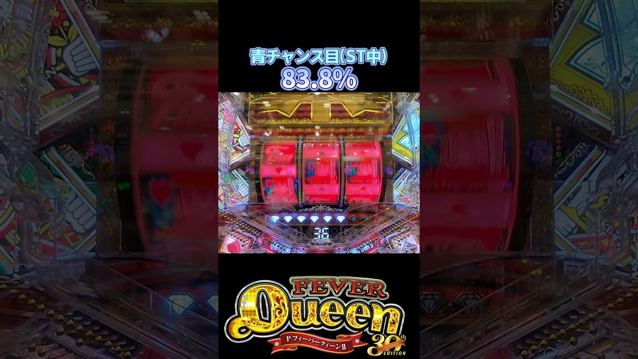 これぞ王道のチャンスパターン【Pフィーバークィーン30th】 #pachinko #パチンコ