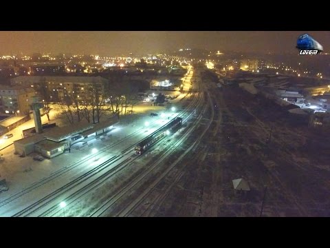 [Drone] DH2/SN83 "Wadlaoper" DMU in Zapada/Snow in Oradea Est - 14 December 2016
