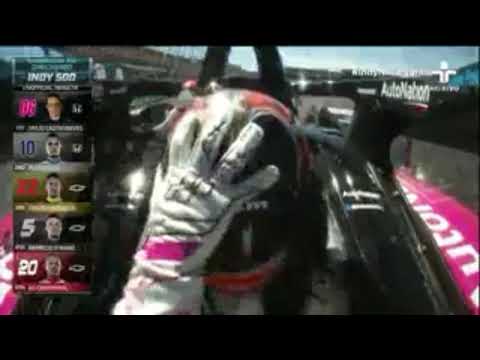 VOLTAS FINAIS E VITORIA DE HÉLIO CASTRONEVES NAS 500 MILHAS DE INDIANÁPOLIS