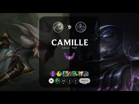 Camille Top vs Shen - KR Master Patch 13.6