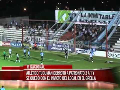 Atlético Tucumán derrotó a Patronato 2 a 1 y se quedó con el invicto del local en el Grella