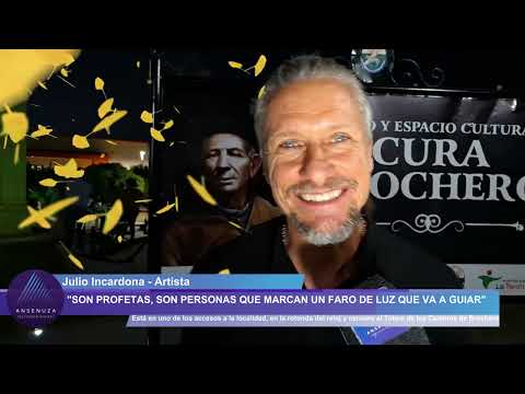 La Tordilla /Qué significa la escultura al Cura Brochero que está en el acceso al pueblo