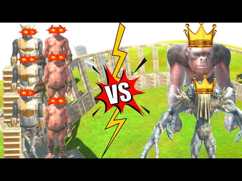 KING GORO + SCOURGE + SPINO + MINOTAUR + ACHILLES AGAINST EVIL OGRE LORD BROTHERS + GHOR - ARBS