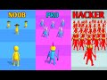 NOOB vs PRO vs HACKER Join Clash 3D vo NOOB vs PRO vs HACKER Join Clash 3D vo
