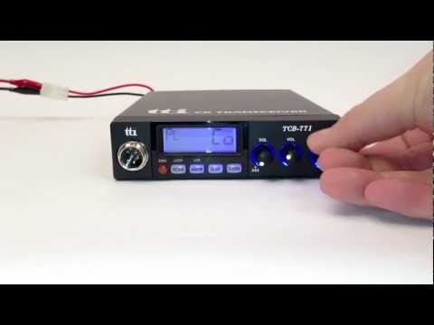 Changing bands on a TTI TCB 771 CB radio