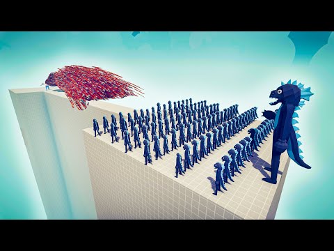 100x GODZILLA & GIANT vs EVERY GOD - Totally Accurate Battle Simulator TABS