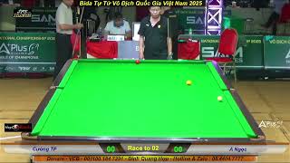 Siêu Kinh Điển Bida Tự Tử Việt Nam : A Ngọc - Cường TP | Giải Vô Địch Quốc Gia Việt Nam Vòng 1- 2025