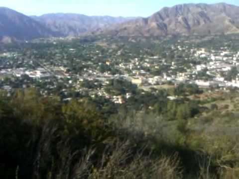 Tujunga, CA from the Mountaintop