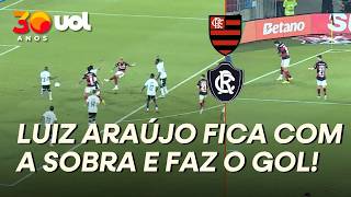 FLAMENGO FAZ O TERCEIRO CONTRA O REMO! LUIZ ARAÚJO APROVEITA PIVÔ DE PEDRO E MARCA O GOL!