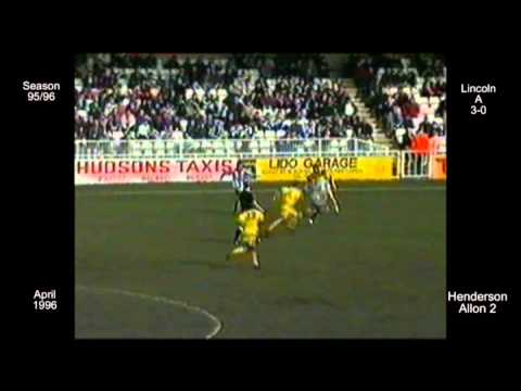1995 - 1996 Hartlepool FC 43 W Lincoln - Henderson Allon 2