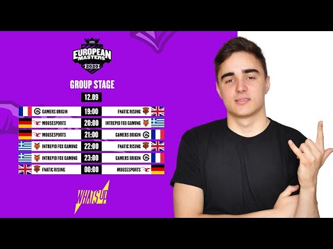 EU Masters Summer 2020 | Group Stage | Day 8