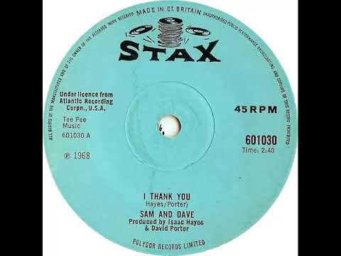 UK New Entry 1968 (58) Sam & Dave - I Thank You