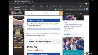 Learning English vocabulary with Cambridge Dictionary:  Making your ow