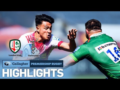 London Irish v Harlequins - HIGHLIGHTS | Smith Shines in Derby! | Gallagher Premiership 2020/21